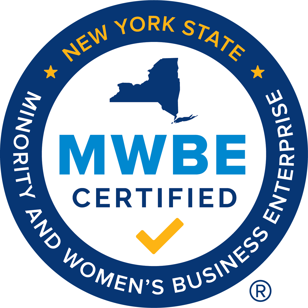 New York State Certified Minority and Women-owned Business Enterprise (MWBE)